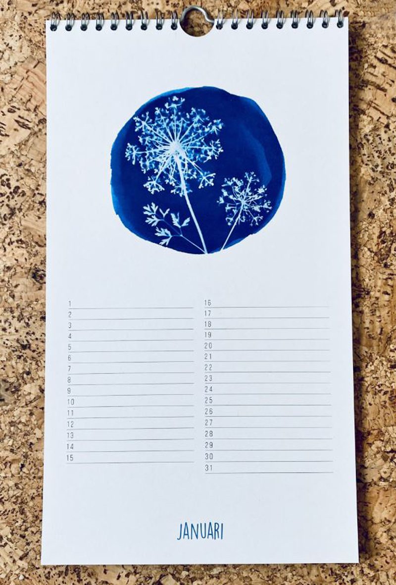 Zonneprint kalender